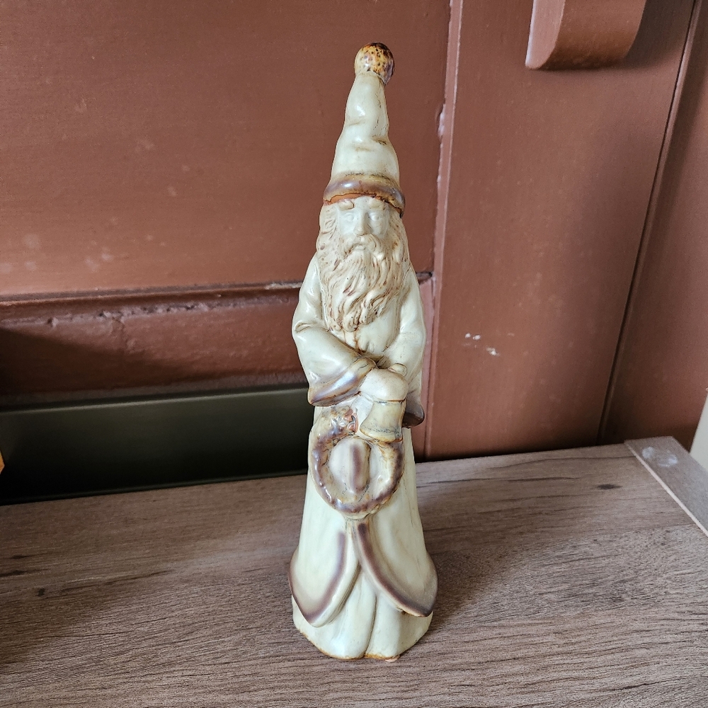 Vintage Tall Ceramic Santa Father Christmas